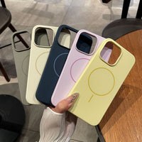 Magnetický silikonový kryt pro iPhone