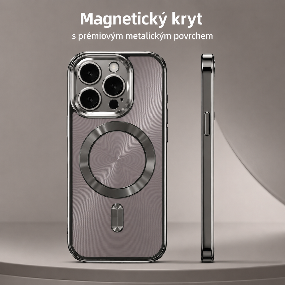 Magnetický kryt s prémiovým metalickým povrchem