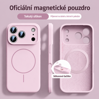Magnetický silikonový kryt pro iPhone